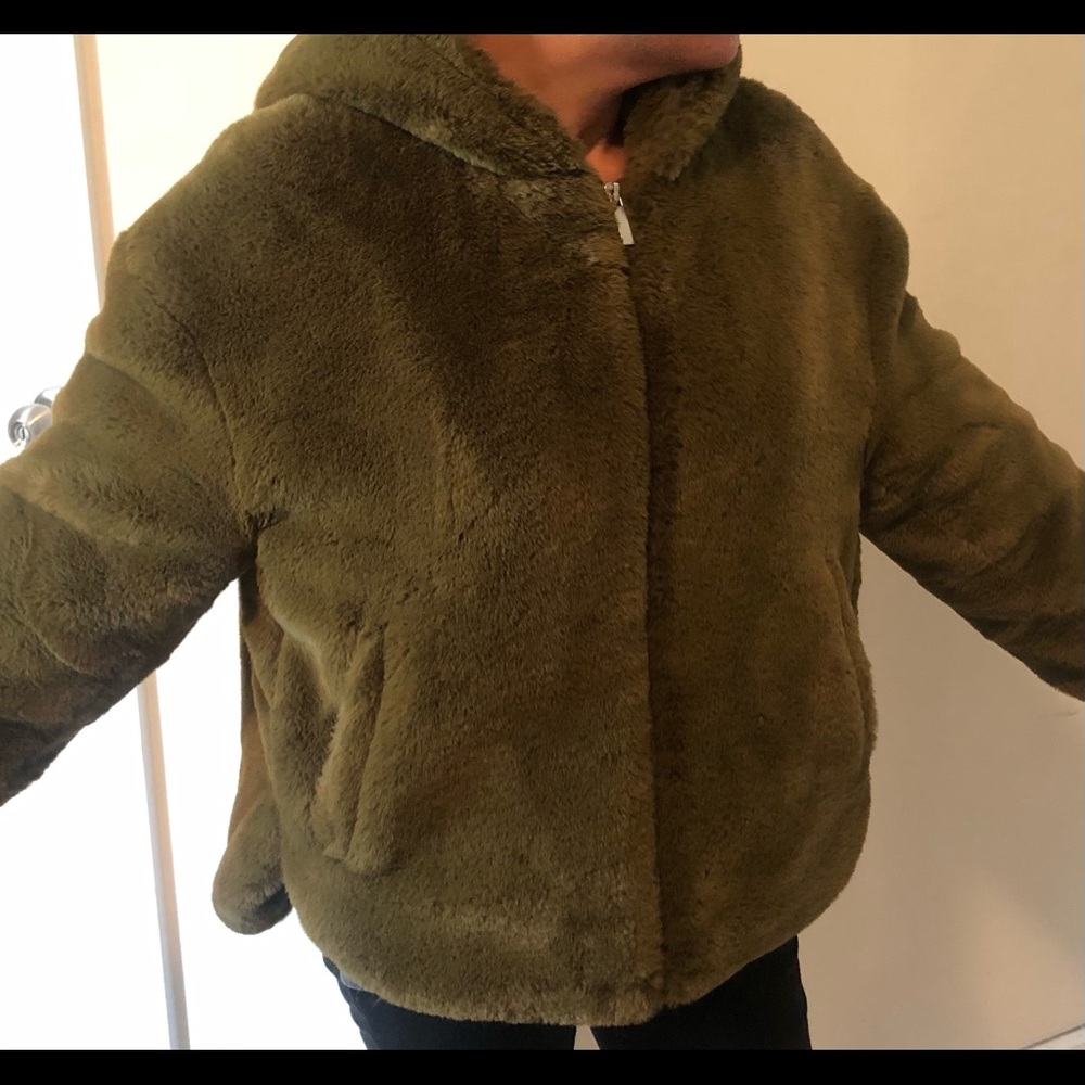 Faux Fur Jacket